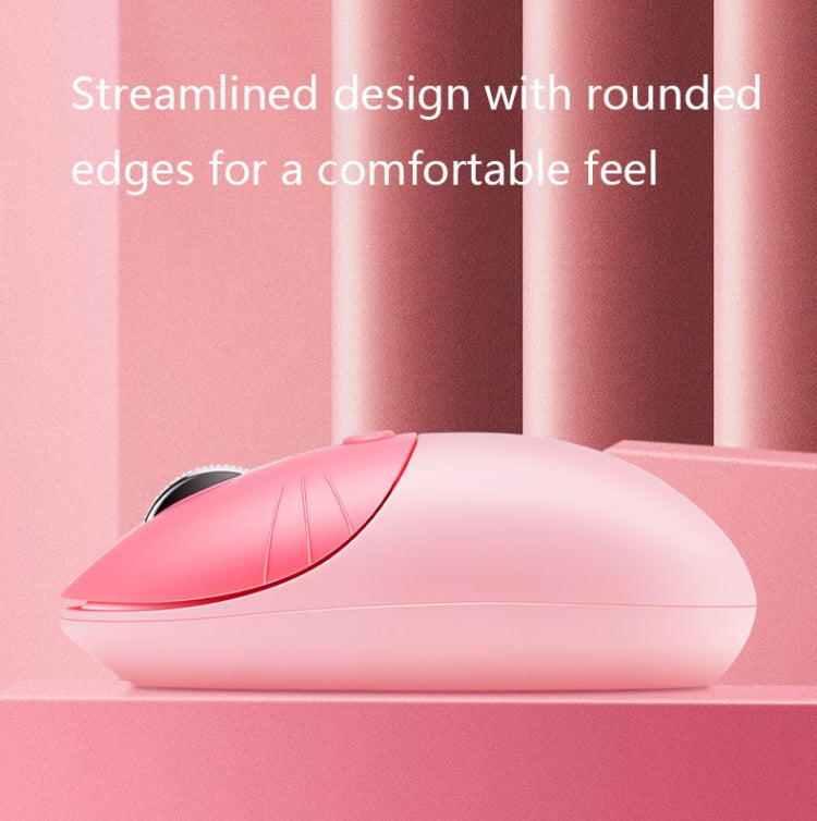 M3 3 Teclas Cute Silent Laptop Mouse Inalámbrico, Especificaciones:, Wireless Version (Vitality Pink), Wireless Version (Dream Blue), Wireless Version (Milk Tea), Bluetooth Wireless Version (Milk Tea), Bluetooth Wireless Version (Pink)                 ...