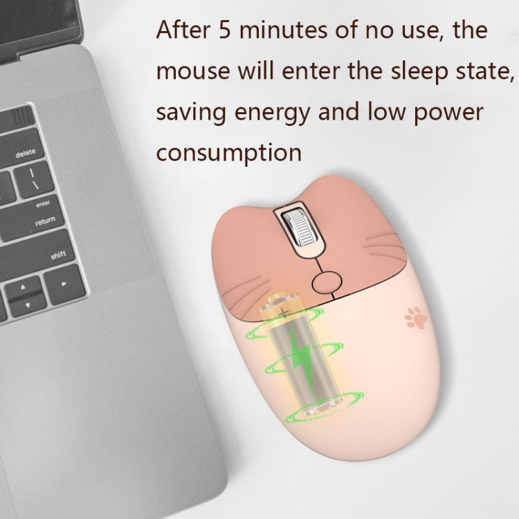 M3 3 Teclas Cute Silent Laptop Mouse Inalámbrico, Especificaciones:, Wireless Version (Vitality Pink), Wireless Version (Dream Blue), Wireless Version (Milk Tea), Bluetooth Wireless Version (Milk Tea), Bluetooth Wireless Version (Pink)                 ...