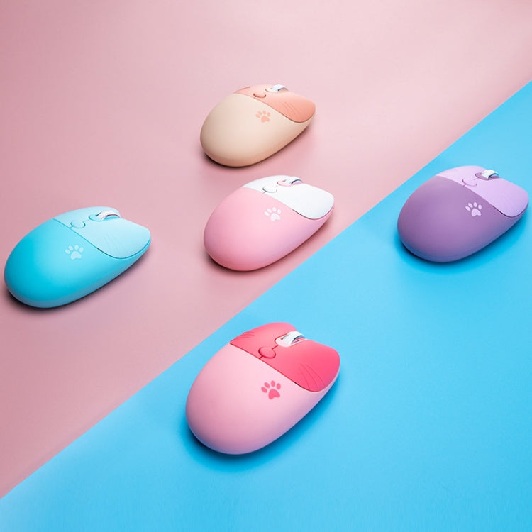 M3 3 Teclas Cute Silent Laptop Mouse Inalámbrico, Especificaciones:, Wireless Version (Vitality Pink), Wireless Version (Dream Blue), Wireless Version (Milk Tea), Bluetooth Wireless Version (Milk Tea), Bluetooth Wireless Version (Pink)                 ...