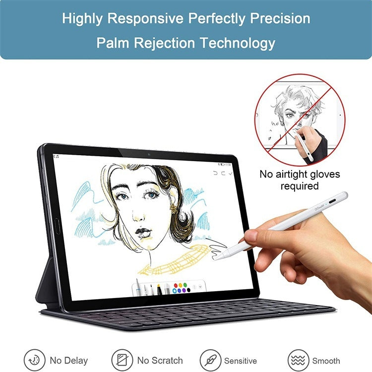 QGeeM ID706 Anti-mistouch Stylus activo recargable para iPad