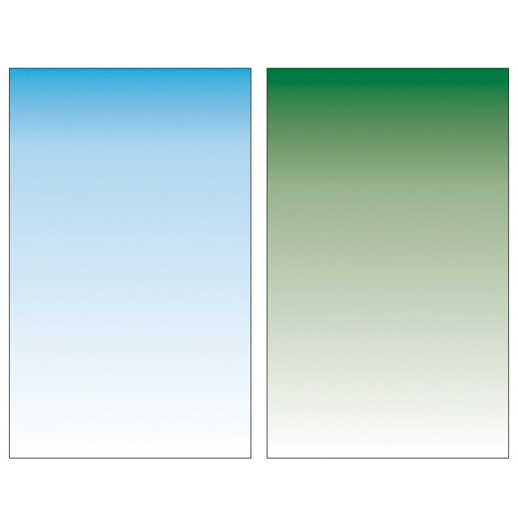 54 x 83 cm Gradient Morandi Película de doble cara Photo Props Papel de fondo, Red / Gold Brown, Blue /Green, Deep Gray / Light Gray