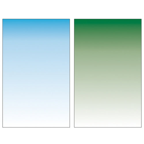 54 x 83 cm Gradient Morandi Película de doble cara Photo Props Papel de fondo, Red / Gold Brown, Blue /Green, Deep Gray / Light Gray