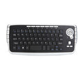 MY-10 2.4G 78 teclas 1200 DPI Mini teclado inalámbrico Trackball Teclado inalámbrico y juego de mouse