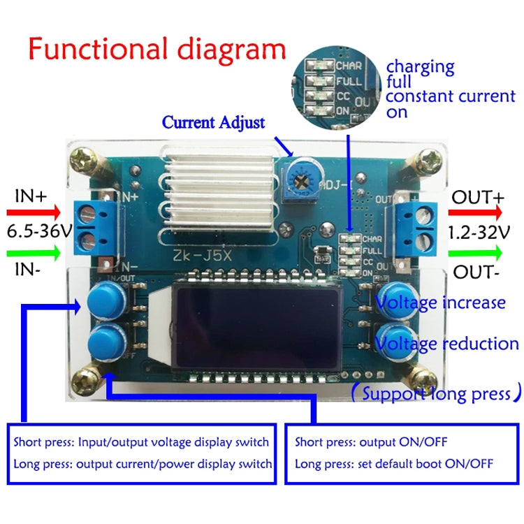 Pantalla múltiple LCD de cristal líquido de corriente constante de voltaje constante ajustable, PCB