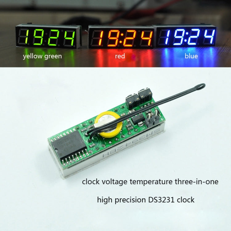 Módulo de reloj digital RX8025T de alta precisión Reloj electrónico de tubo digital LED
