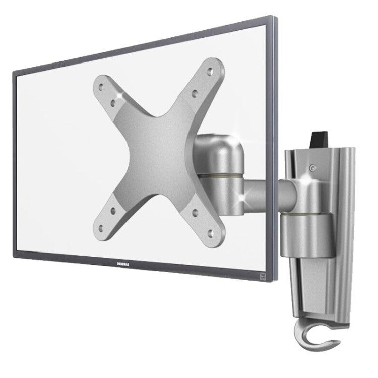 Gibbon Mounts L03 Monitor de computadora Soporte de montaje en pared Aleación de aluminio Soporte de TV de liberación rápida