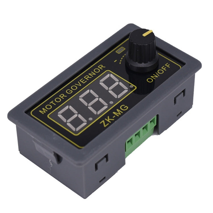 ZK-MG 5-30V Codificador de pantalla digital del gobernador del motor de CC PWM de alta potencia, 150W