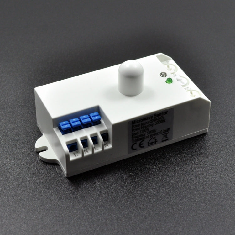 Radar de microondas Cuerpo humano Sensor 12/24V DC Body Car Detección móvil, 807DC, 807K-DC