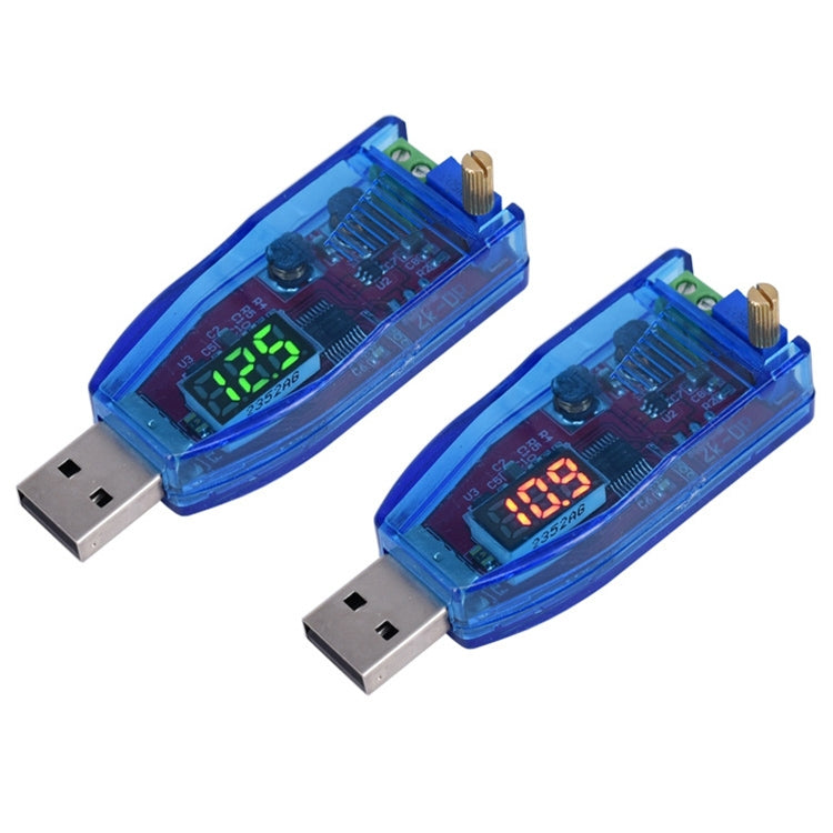 Módulo regulador de fuente de alimentación ajustable USB de 5 V a 1-24 V DC-DC, entrega aleatoria de color, 5V To 1-24V
