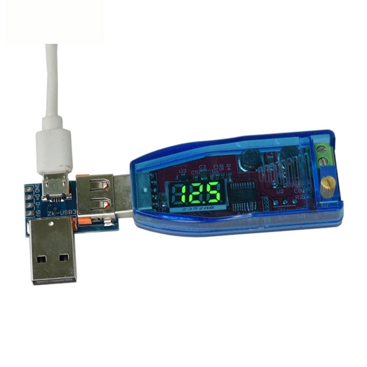Módulo regulador de fuente de alimentación ajustable USB de 5 V a 1-24 V DC-DC, entrega aleatoria de color, 5V To 1-24V