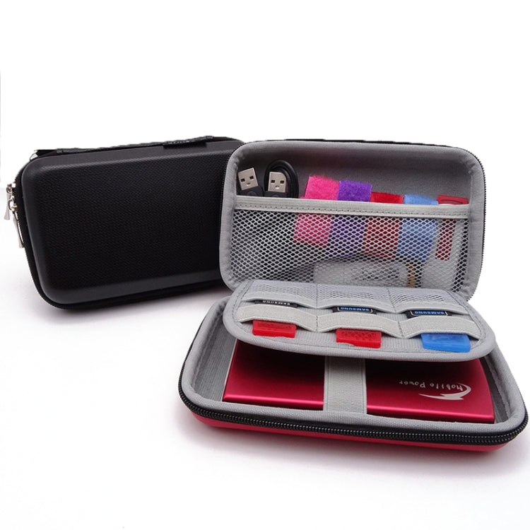 CHKJOK GH1805 EVA Disco duro móvil Bolsa de carcasa dura antipresión, GH1805 Black, GH1805 Blue, GH1805 Red