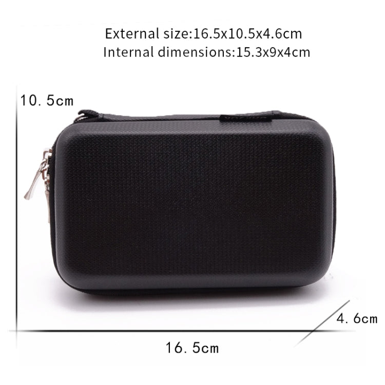 CHKJOK GH1805 EVA Disco duro móvil Bolsa de carcasa dura antipresión, GH1805 Black, GH1805 Blue, GH1805 Red