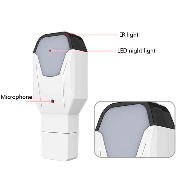 2 PCS IR18 Multifuncional Infrarrojo WiFi Control remoto de voz inteligente con función de luz nocturna