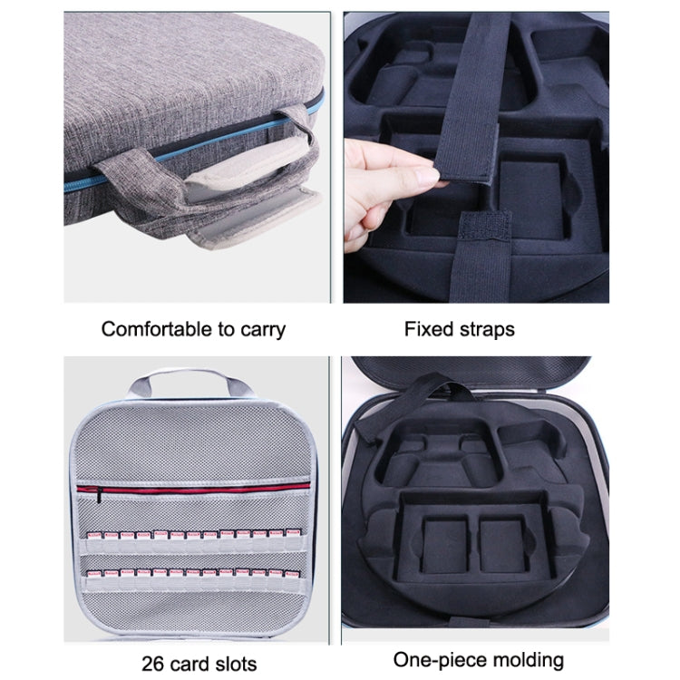 GH1865 EVA Hard Shell Fitness Ring Consola de juegos Bolsa de almacenamiento para Switch