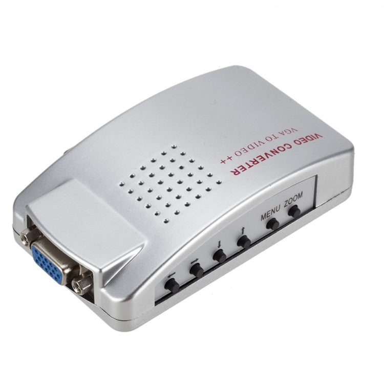 Convertidor de PC Convertidor de VGA a AV Convertidor de video Conmutador