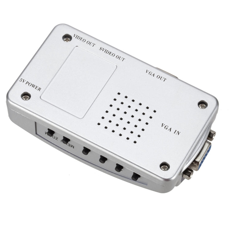 Convertidor de PC Convertidor de VGA a AV Convertidor de video Conmutador