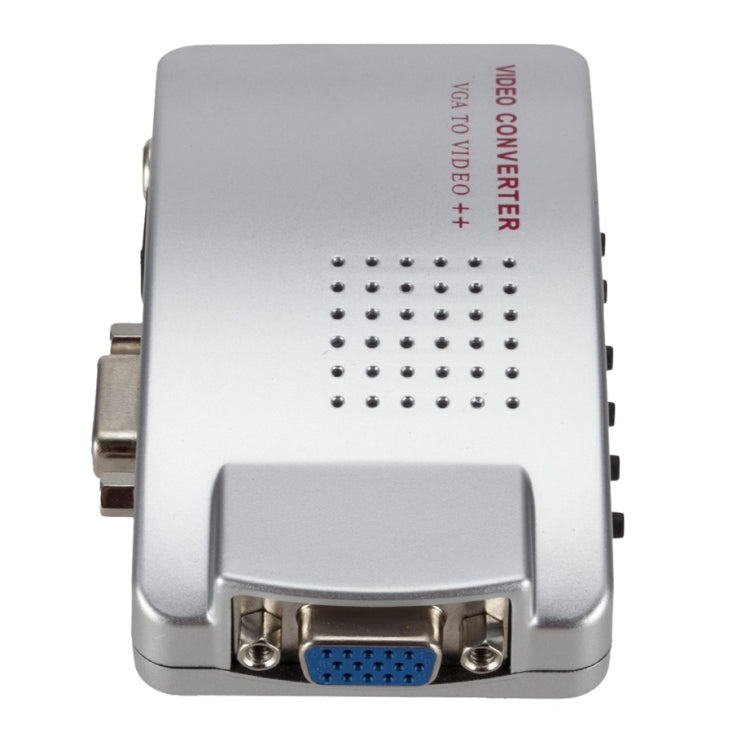 Convertidor de PC Convertidor de VGA a AV Convertidor de video Conmutador
