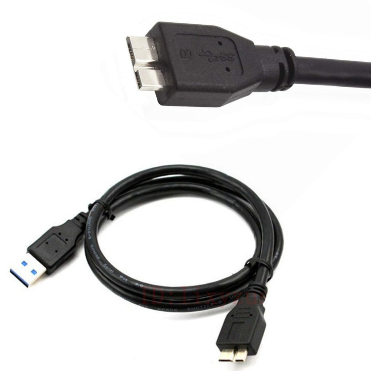 Cable de datos USB 3.0 macho a micro USB HDD para HDD móvil externo, longitud del cable: 1,8 m