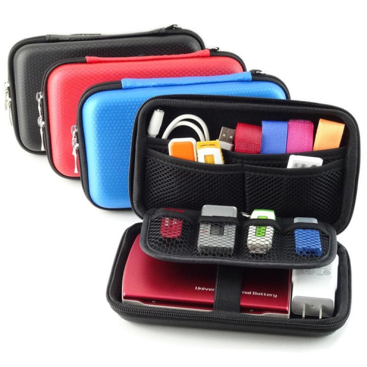 GH1302 EVA Hard Shell Hard Drive Bag Bolsa de almacenamiento digital, GH1302 Black, GH1302 Red, GH1302 Blue