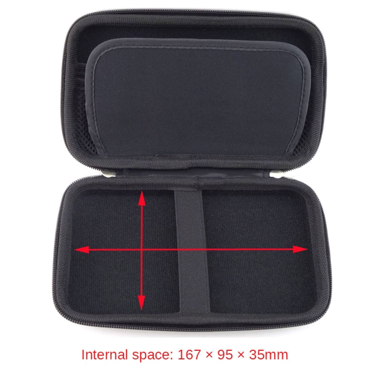 GH1302 EVA Hard Shell Hard Drive Bag Bolsa de almacenamiento digital, GH1302 Black, GH1302 Red, GH1302 Blue
