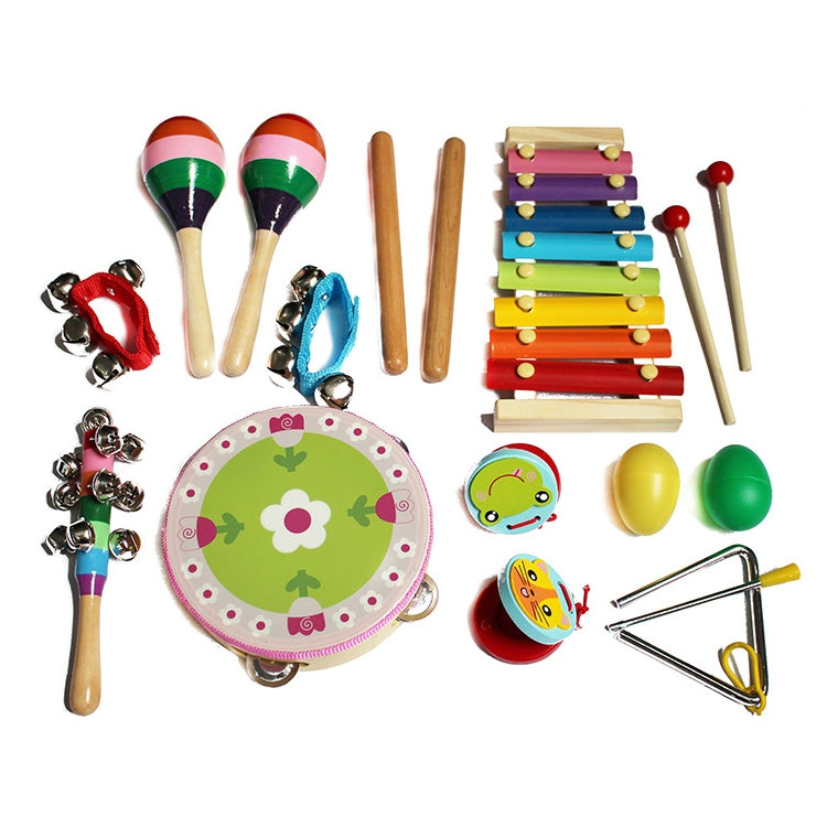 14PCS / Set Juego de percusión Orff para niños