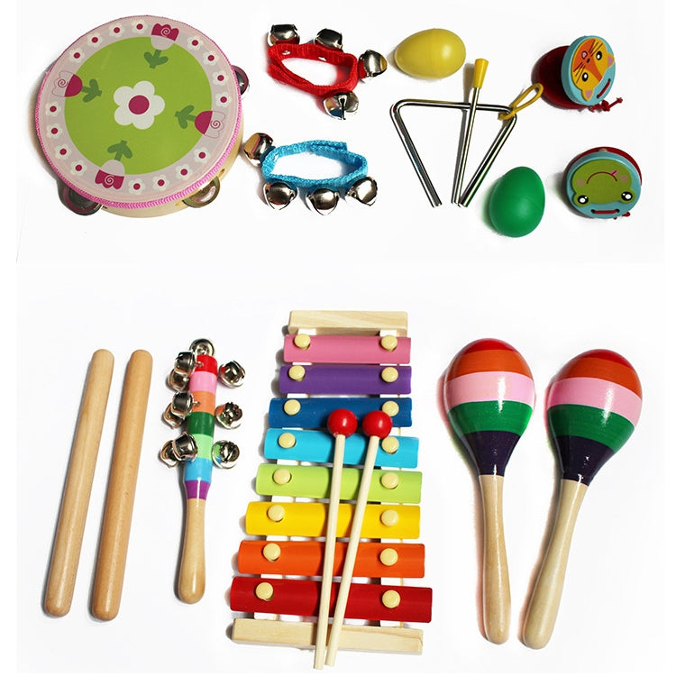 14PCS / Set Juego de percusión Orff para niños