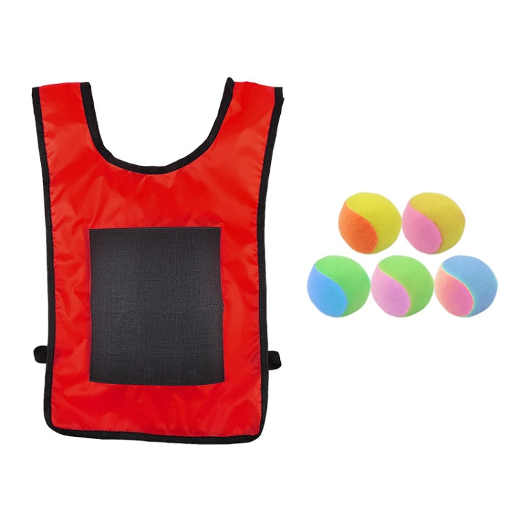 Chaleco Dodgeball para niños para juegos al aire libre entre padres e hijos con 5 bolas, Small (Red), Small (Blue), Small (Yellow), Small (Orange), Small (Green), Large (Red), Large (Blue), Large (Yellow), Large (Orange), Large (Green)                 ...