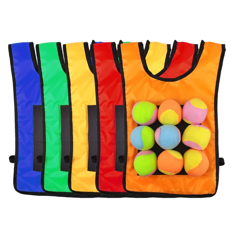Chaleco Dodgeball para niños para juegos al aire libre entre padres e hijos con 5 bolas, Small (Red), Small (Blue), Small (Yellow), Small (Orange), Small (Green), Large (Red), Large (Blue), Large (Yellow), Large (Orange), Large (Green)                 ...