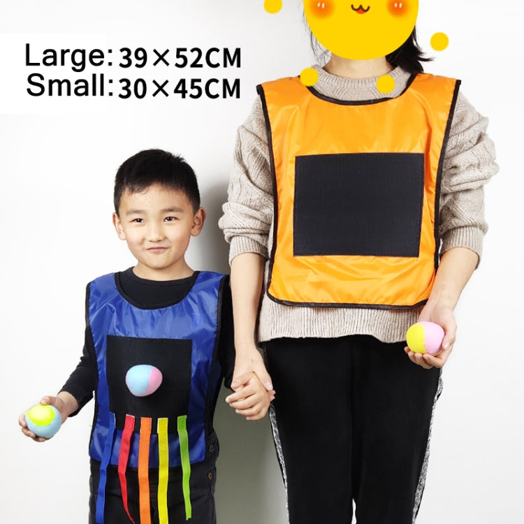 Chaleco Dodgeball para niños para juegos al aire libre entre padres e hijos con 5 bolas, Small (Red), Small (Blue), Small (Yellow), Small (Orange), Small (Green), Large (Red), Large (Blue), Large (Yellow), Large (Orange), Large (Green)                 ...