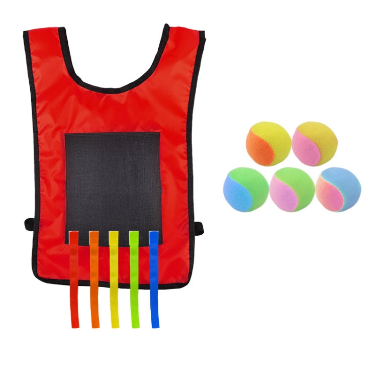 Chaleco Dodgeball para niños para juegos al aire libre entre padres e hijos con 5 bolas, Small (Red), Small (Blue), Small (Yellow), Small (Orange), Small (Green), Large (Red), Large (Blue), Large (Yellow), Large (Orange), Large (Green)                 ...