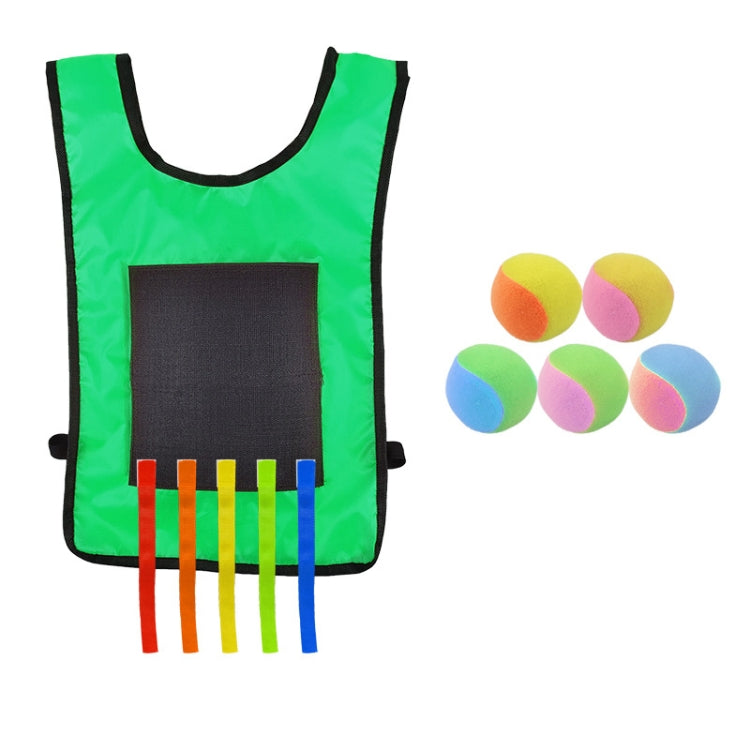 Chaleco Dodgeball para niños para juegos al aire libre entre padres e hijos con 5 bolas, Small (Red), Small (Blue), Small (Yellow), Small (Orange), Small (Green), Large (Red), Large (Blue), Large (Yellow), Large (Orange), Large (Green)                 ...