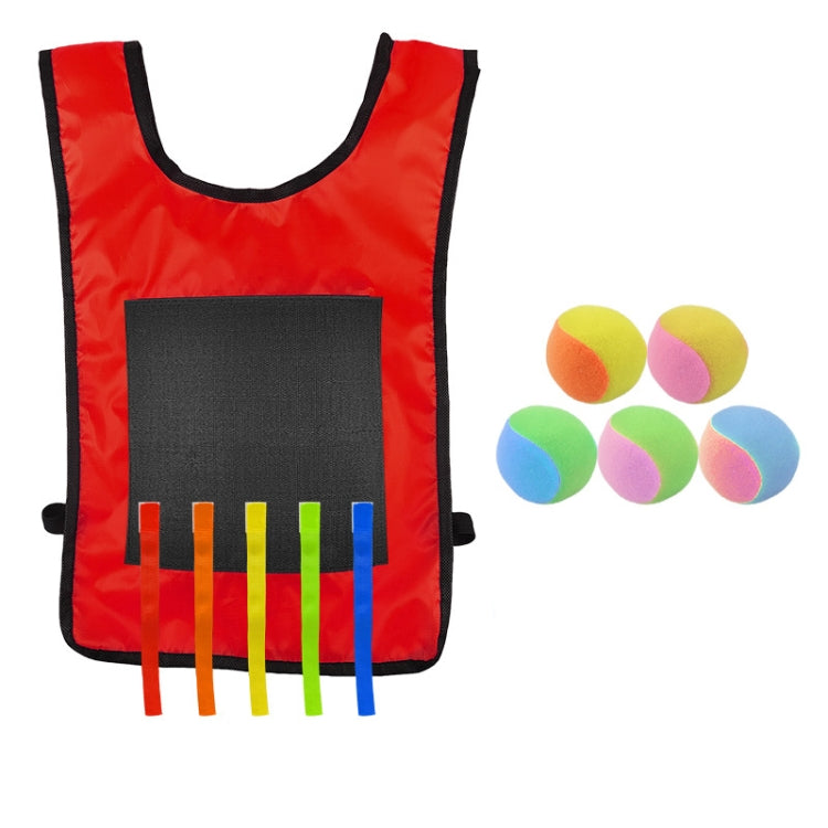 Chaleco Dodgeball para niños para juegos al aire libre entre padres e hijos con 5 bolas, Small (Red), Small (Blue), Small (Yellow), Small (Orange), Small (Green), Large (Red), Large (Blue), Large (Yellow), Large (Orange), Large (Green)                 ...