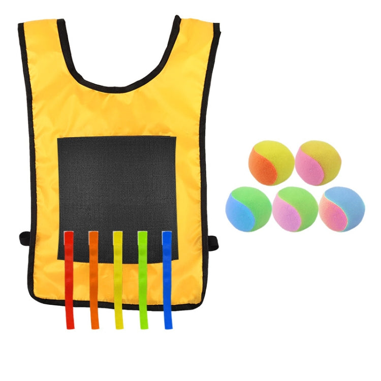 Chaleco Dodgeball para niños para juegos al aire libre entre padres e hijos con 5 bolas, Small (Red), Small (Blue), Small (Yellow), Small (Orange), Small (Green), Large (Red), Large (Blue), Large (Yellow), Large (Orange), Large (Green)                 ...