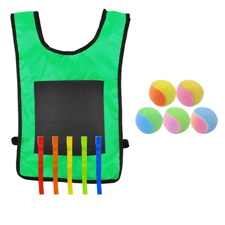 Chaleco Dodgeball para niños para juegos al aire libre entre padres e hijos con 5 bolas, Small (Red), Small (Blue), Small (Yellow), Small (Orange), Small (Green), Large (Red), Large (Blue), Large (Yellow), Large (Orange), Large (Green)                 ...