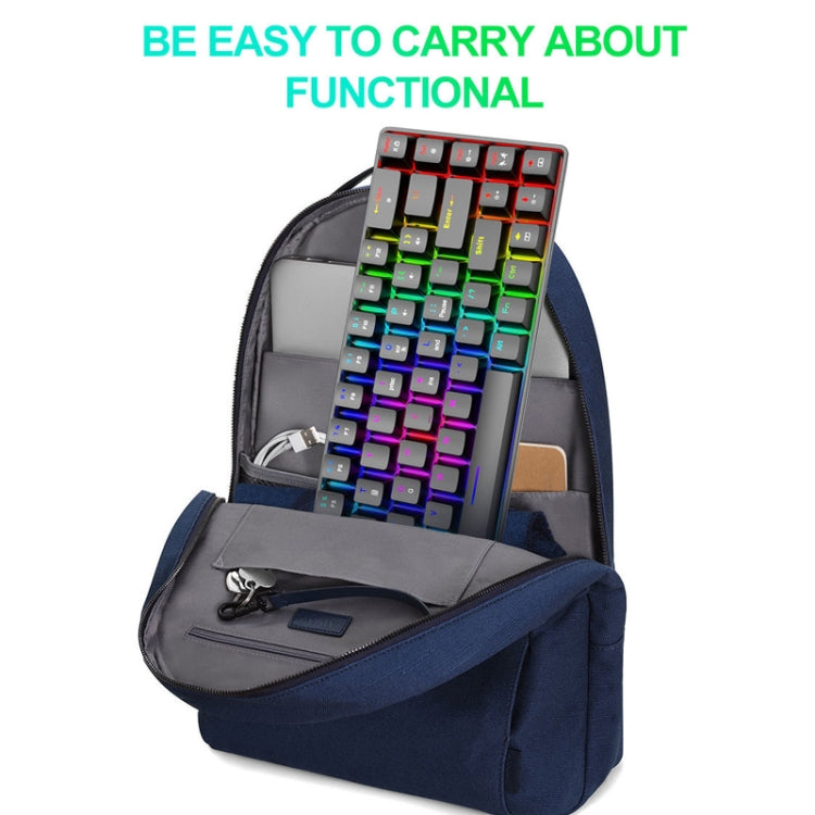 ZIYOU LANG T8 68 teclas RGB Teclado mecánico para juegos luminosos, longitud del cable: 1,6 m, T8 Black Green Shaft, T8 Black Tea Shaft, T8 White Green Shaft, T8 White Red Shaft, T8 Blue Green Shaft, T8 Pink Green Shaft, T8 Purple Green Shaft