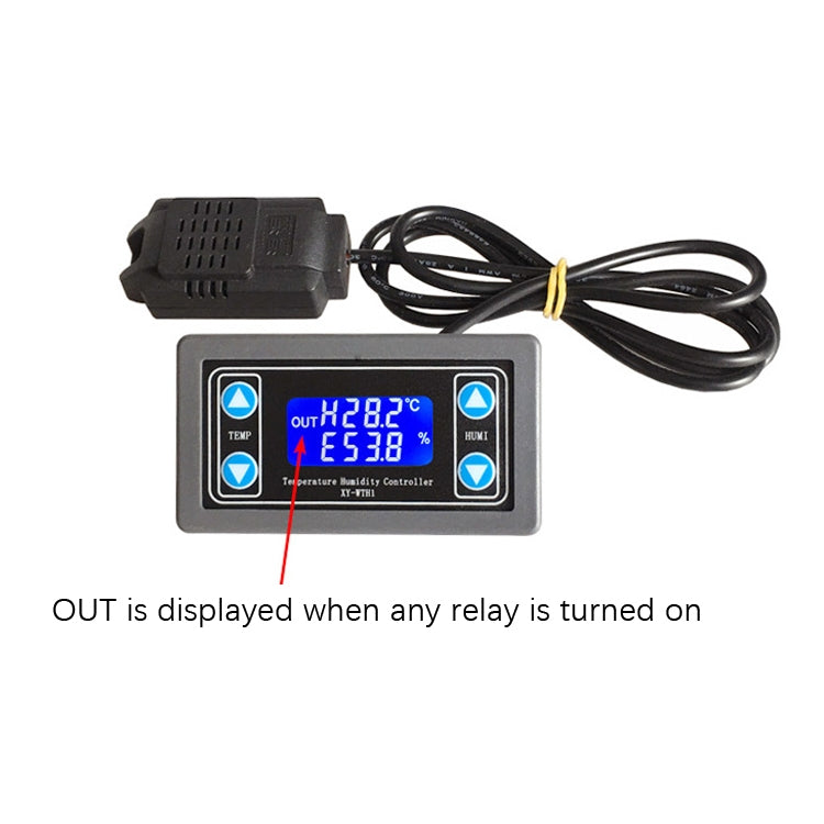 Pantalla digital Panel de control de humedad de temperatura constante automático de doble apagado de alta precisión
