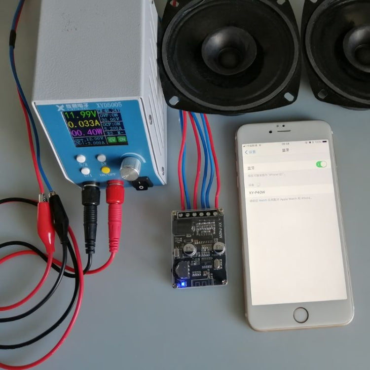 Placa amplificadora de potencia Bluetooth estéreo de 30W/40W, módulo de potencia Digital de alta potencia de 12V/24V, 30W/40W Bare Plate, 30W/40W With Acrylic Shell