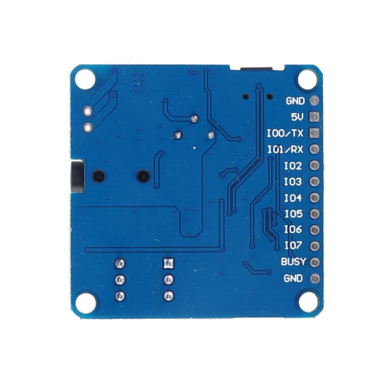 MP3 Voice Play Broadcast Module Chip Serial Port Control Descarga USB con 8M Storage Play Board