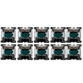 10 interruptores de eje de cubierta de eje transparente inferior negro Gateron G Shaft, estilo:, G3 Foot (Black Shaft), G3 Foot (Red Shaft), G3 Foot (Tea Shaft), G3 Foot (Blue Shaft), G3 Foot (White Shaft), G3 Foot (Green Shaft), G3 Foot (Yellow Shaft)...