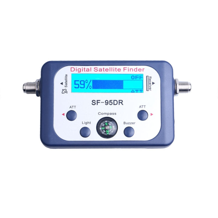 SF-95DR Satellite Finder Receptor de señal de TV con brújula