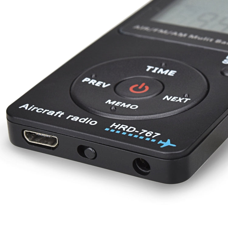 La mini radio de banda de aviación puede configurar el apagado automático FM, AM, AIR Radio, HRD-767