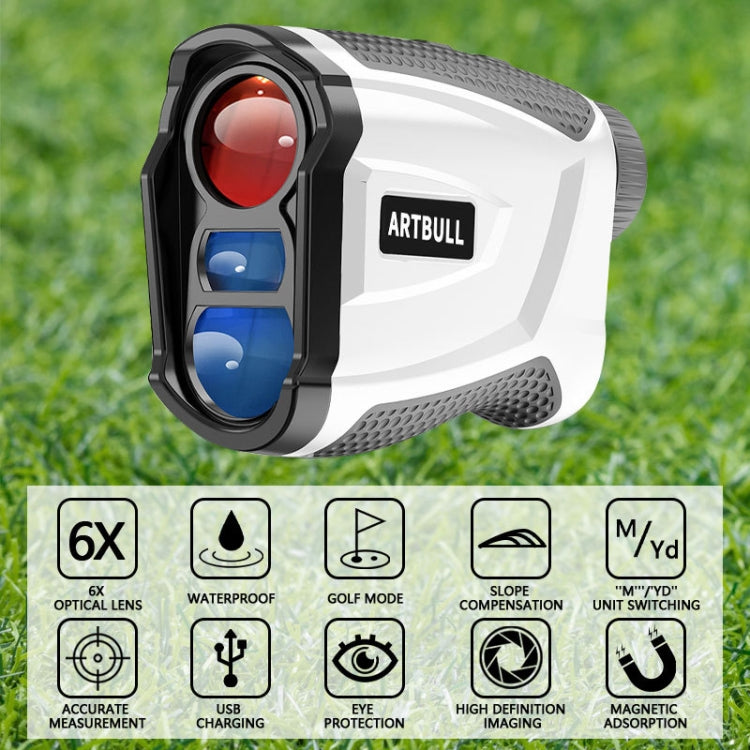 Telémetro láser de golf recargable ARTBULL con magnético