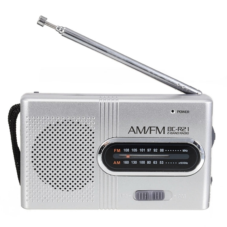 INDIN BC-R21 AM/FM Radio portátil Old Man Morning Practice Player, INDIN BC-R21