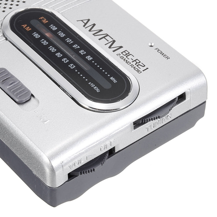 INDIN BC-R21 AM/FM Radio portátil Old Man Morning Practice Player, INDIN BC-R21