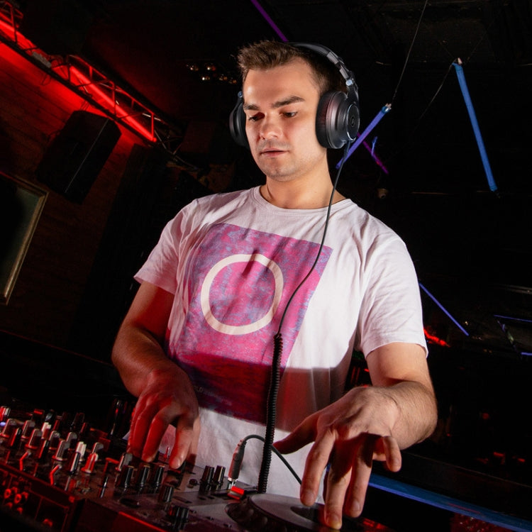 OneOdio M80 Open Three-band Balanced Monitor Mixer Studio DJ HIFI Auriculares con cable, longitud del cable: 3 m, M80