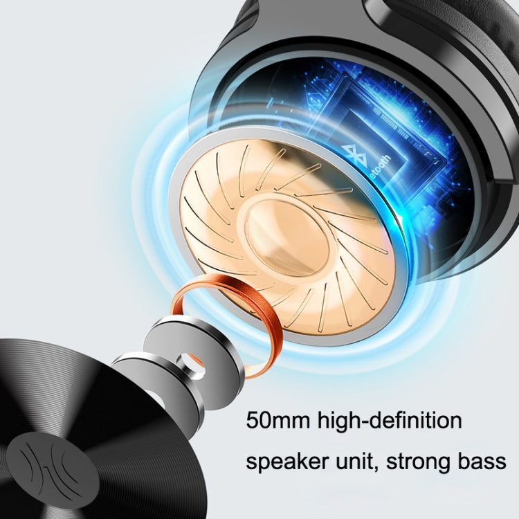 OneOdio PRO-C Bilateral Stereo Pluggable Over-Ear Wireless Bluetooth Monitor Auricular, PRO-C