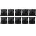 10PCS Cherry Shaft MX Switch Eje de teclado mudo lineal, Black Shaft, Red Shaft, Tea Shaft, Blue Shaft, White Shaft, Green Shaft, Silver Shaft, Mute Red Shaft, Mute Black Shaft