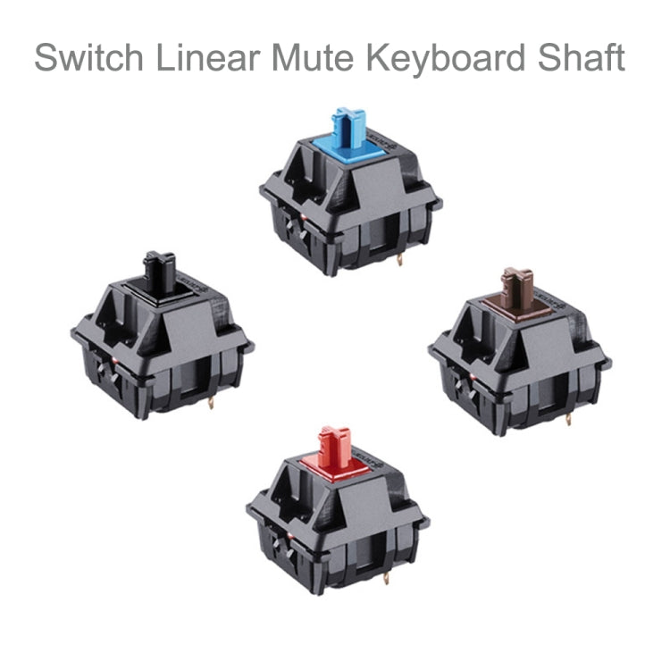 10PCS Cherry Shaft MX Switch Eje de teclado mudo lineal, Black Shaft, Red Shaft, Tea Shaft, Blue Shaft, White Shaft, Green Shaft, Silver Shaft, Mute Red Shaft, Mute Black Shaft