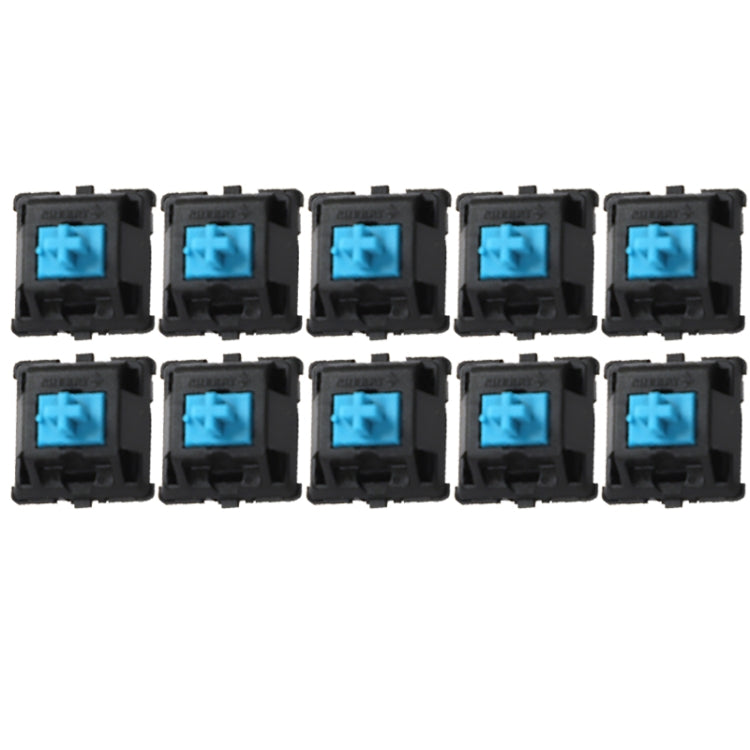 10PCS Cherry Shaft MX Switch Eje de teclado mudo lineal, Black Shaft, Red Shaft, Tea Shaft, Blue Shaft, White Shaft, Green Shaft, Silver Shaft, Mute Red Shaft, Mute Black Shaft
