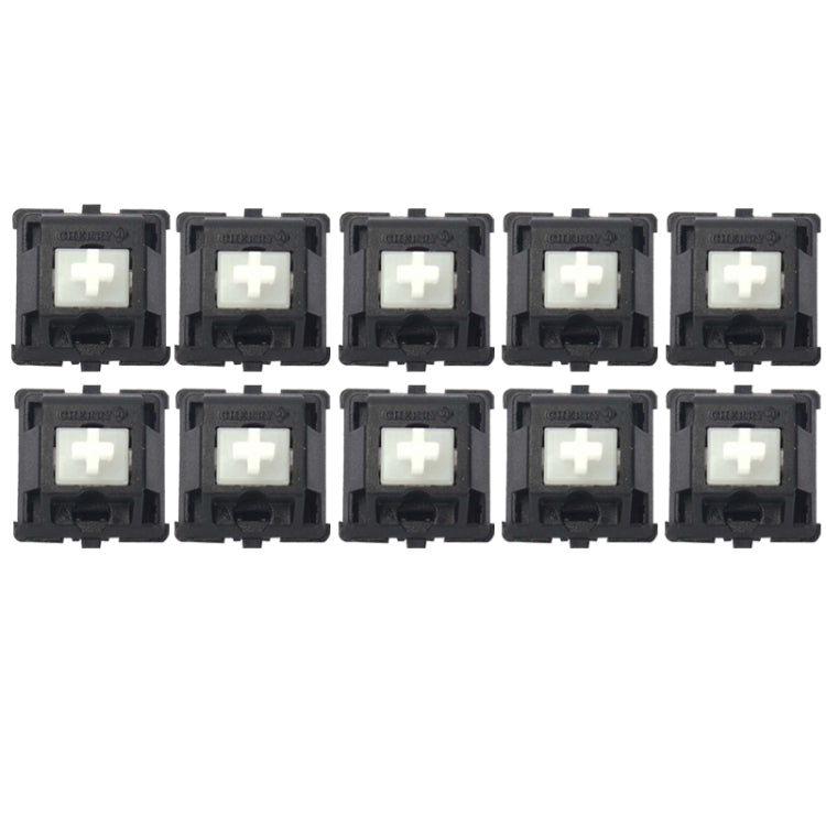 10PCS Cherry Shaft MX Switch Eje de teclado mudo lineal, Black Shaft, Red Shaft, Tea Shaft, Blue Shaft, White Shaft, Green Shaft, Silver Shaft, Mute Red Shaft, Mute Black Shaft